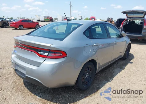2015 Dodge Dart Se from USA, damaged, VIN 1C3CDFAA9FD300685